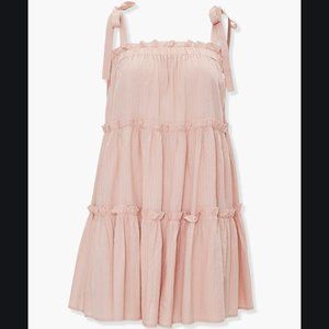 Tiered Shift Mini Dress